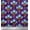 Plum, variant on Soimoi Cotton Duck Fabric Leaves,Floral & Scale Geometric Print Fabric by Yard 42 Inch Wide