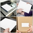 thumbnail image 2 of 100 hojas de etiquetas adhesivas imprimibles en blanco, papel adhesivo para impresora, papel adhesivo en blanco, etiqueta adhesiva, 2 of 7
