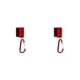 thumbnail image 1 of Greeniant Herramienta de nudo rápido de pesca, abrazadera de varilla de aleación de aluminio de alta dureza, herramientas de atado de moscas, Rojo Sin hebilla extensible 2piezas, 1 of 6