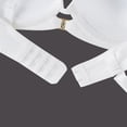 thumbnail image 4 of GEWSEY Women's Underwire Shaping Bra Comfort Smooth Seamless T-Shirt Convertible Straps Lightly Lined Bras (White, L), 4 of 9
