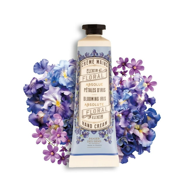 Crema de manos Panier des Sens Blooming Iris Karité Mantequilla 30 ml