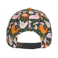 thumbnail image 6 of Haiem Roosters and Chicks Baseball Cap Dad Hat Cotton Soft Adjustable Fashion Hats for Men Women Unisex Style Headwear, 6 of 9