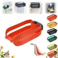 thumbnail image 1 of 2 In 1 Household Sink Storage Rack 2 In 1 Household Sink Sponge Rack Kitchen Sink Storage Rack Kitchen Sink Caddy Storage Rack Kitchen Sink Storage Rack Kitchen Sink Accessori, 1 of 9