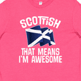 thumbnail image 4 of Inktastic Scottish Pride Scotland Flag Youth T-Shirt, 4 of 5
