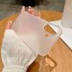 thumbnail image 3 of For iPhone 16 Case Anti-Drop Matte Hard PC Phone Cover - Transparent, 3 of 5