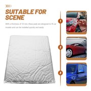 OUNONA 10pcs Engine Heat Insulation Pad Soundproofing And Thermal Insulation Ideal For Doors And Engine Compartments