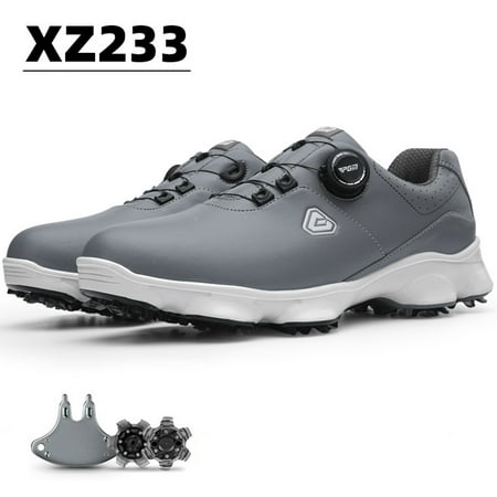 

PGM 2022 golf shoes removable studs waterproof knob shoelace sports sneakers men’s shoes