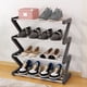 thumbnail image 4 of Zapatero ingenioso tipo Z, fácil de almacenar, para el hogar, dormitorio, montaje multicapa., 4 of 6