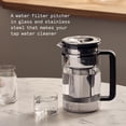 thumbnail image 2 of Jarra purificadora grande de vidrio Aarke 2,8 L de acero, 2 of 9