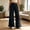 Black, variant on Qulqfy Wide Leg Baggy Womens Jeans 2026 High Waisted Orange Plus Size Stretchy Raw Hem Straight Leg Relaxed Fit Trousers S