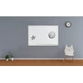 thumbnail image 2 of Aarco Products Magnetic Dry Erase Marker Board 24"Hx36"W with Aluminum Frame, 2 of 2