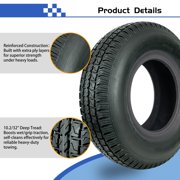 Hi-Run H180 ST225/75D15 8PR 113L Heavy-Duty Bias Trailer Tire