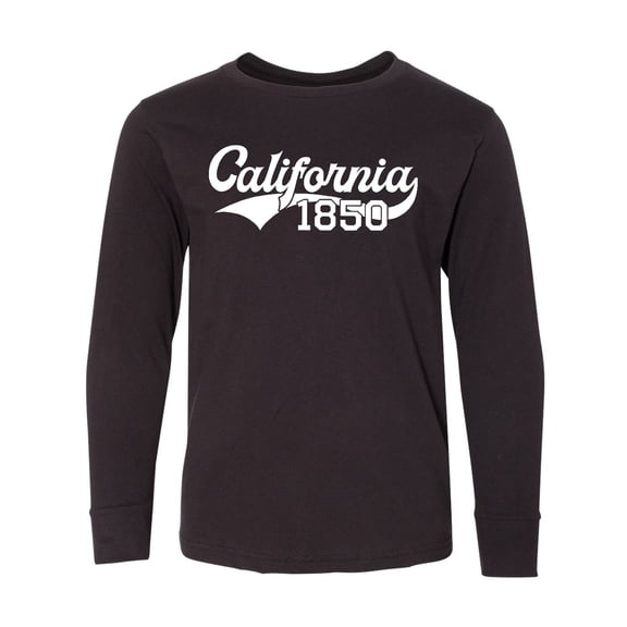 Inktastic California 1850 Long Sleeve Youth T-Shirt