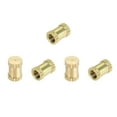 thumbnail image 3 of HUGFEGWE M3x10mm Female Thread Knurled Nuts Hx4mm OD Brass Threaded Insert Embedment Nuts Hydraulic Welded Joint Injection Molding Assortment Kit for 3D Printing Injection Molding 100PCS CJB91-25019, 3 of 7