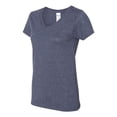 thumbnail image 2 of Gildan Heavy Cotton V-Neck T-Shirt for Women Semi-Fitted, 2 of 5