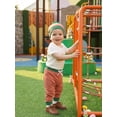 thumbnail image 5 of Miaouyo Baby Boys 3Pcs Easter Outfits Short Sleeve Romper with Contrast Color Pants Hat Set Newborn Clothes, 5 of 9