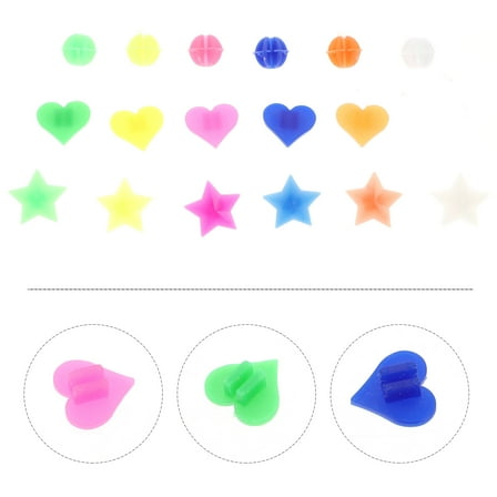 Phenofice 108Pcs Assorted Color Beads for Decoration and Accessories