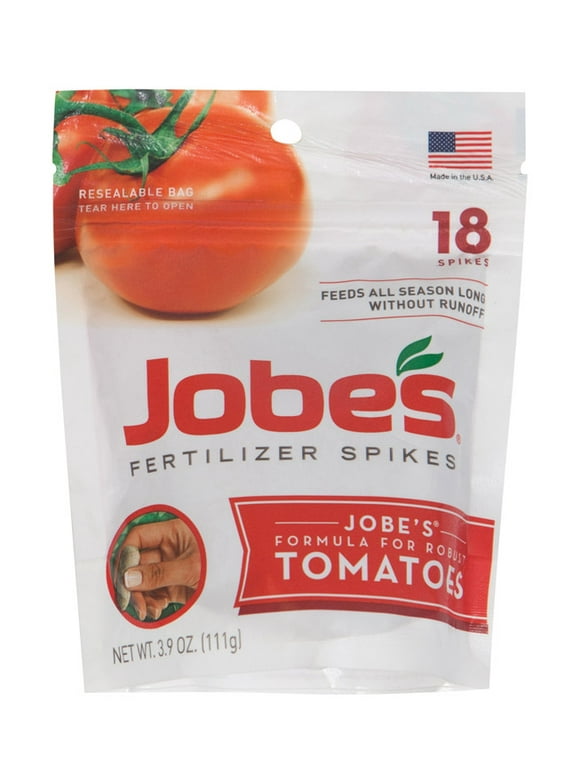 Jobes 06005 Tomato Fertilizer Spikes, 6-18-6