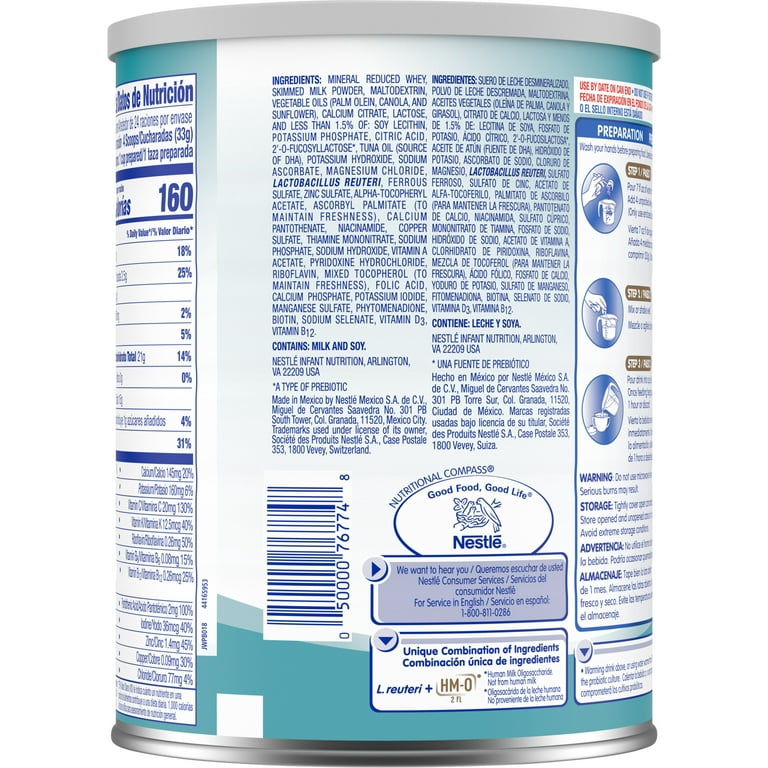 Nan Supreme Pro Alimento para Niños de Corta Edad a partir de 1 Año Etapa 3  1.2 kg + Shampoo Johnson 200 ml 2 ud Pack