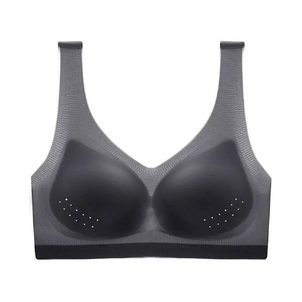 Underwear Bras for Women Plus Size M-7XL Push Up Bralette Seamless Bra Top  Comfort Cooling Gathers Shock-Proof Pad 