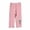 Pink, variant on Avtoify Summer Girls Half Shorts Pants Print Carrot Inch Elastic Waist Base Bottoms for Girls Aged 3-8 Thin Stretch Outer Pants