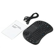 Mini Wireless Keyboard Multi-media Remote Control Touchpad Handheld Keyboard