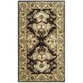 thumbnail image 2 of SAFAVIEH Heritage Braganza Oriental Wool Area Rug, Espresso/Ivory, 6' x 9', 2 of 9
