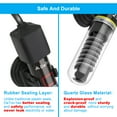 thumbnail image 2 of DaToo Mini Aquarium Heater 25W Small Fish Tank Heater 25 Watt with Free Thermometer Sticker, 2 of 7