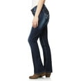 thumbnail image 2 of WallFlower Women's Luscious Curvy Bootcut Mid-Rise Insta Stretch Juniors Jeans (Standard and Plus), 2 of 5