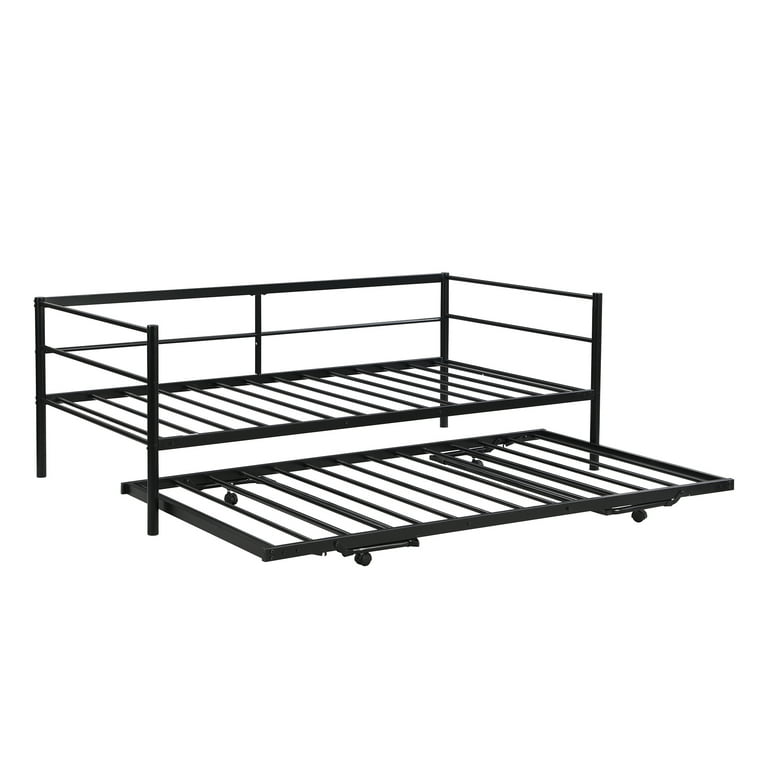 Euroco twin metal daybed on sale with trundle