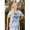 thumbnail image 3 of North Carolina You're Home Here Cute Plus Size Crewneck Graphic Tee Shirt Brisco Brands 2X, 3 of 5