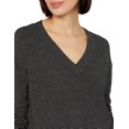 thumbnail image 3 of Women's Supersoft Terry Long-Sleeve Deep V-Neck Shirt, 3 of 6