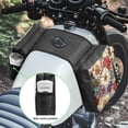 thumbnail image 2 of Uorisanigo ATV Tank Top Saddle Bag, Ethnic Floral Snowmobiles Motorcycles Oil Tank Bag, ATV Saddlebags Compatible with Most UTV Motorcycle, Snowmobile, 2 of 7