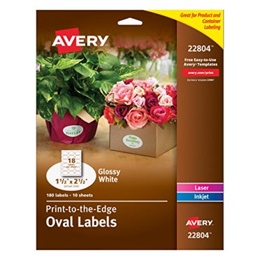 Avery Easy Peel Address Labels, Sure Feed Technology ...