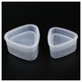 thumbnail image 2 of 2 piezas de moldes triangulares para sushi, moldes para onigiri, moldes para arroz, herramientas para decorar alimentos, 2 of 6