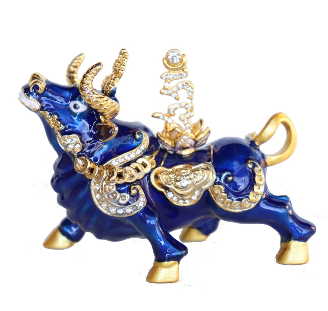 Feng Shui Wealth Bull For Activating Immense Wealth & Big Auspicious 