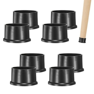 Ezprotekt Rectangle Furniture Leg Caps with Felt Floor Protectors