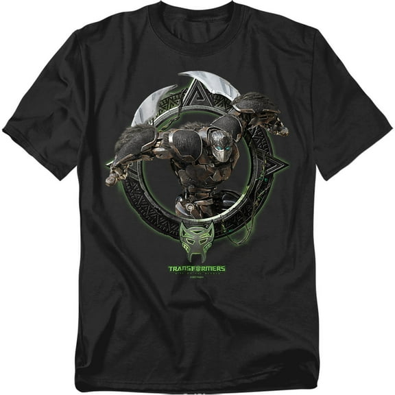 Transformers T-Shirt Optimus Primal Circle Frame Unisex Graphic Tee for Men & Women