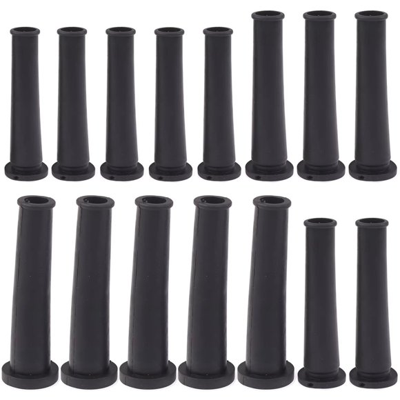 Funda protectora para cable Wire Sleeve Boot TorSor, paquete de 15, de goma