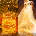 thumbnail image 3 of 20pcs Fairy Lights Battery Powered, 20 LED Mini String Lights, Waterproof, Warm White, 3 of 4