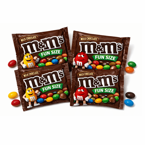 M&M's Milk chocolate Candy - Fun Size - 5 lb