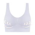 thumbnail image 5 of Honeeladyy Ladies Traceless Comfortable One-piece No Steel Ring Vest Breathable Gathering Bra Woman Underwear bras for women, 5 of 6