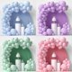 thumbnail image 2 of Cadena de globos de látex del mismo color para decoración de fiestas, graduaciones, bodas, fiestas de bebés, 2 of 6