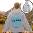 thumbnail image 4 of Christian Hoodies for Women 2025 Jesus Hoodie Long Sleeve Y2K Hoodies with Pockets Hooded Sweatshirt Pullover Tops, 4 of 8