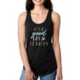 thumbnail image 1 of It's A Good Day To Be Happy Women Racerback Tank, Female Small, 1 of 4