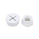 thumbnail image 1 of Silicone Hole Rubber Plugs Rubber Grommets For Office Home Computer Desk Cable Hole Cover (white) (6pcs) A, 1 of 5