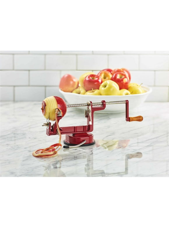 Swing A Way Peel Away Cast Iron Apple Peeler with Suction-cup