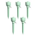 thumbnail image 1 of Sistema de riego automático por goteo con pincho ajustable y liberación lenta para plantas en maceta, ideal para jardinería interior y exterior., 1 of 8