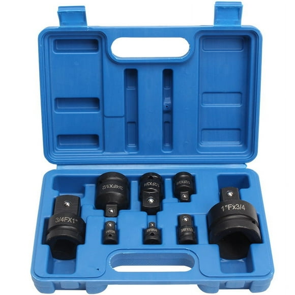 Piece Impact Socket Set with Socket Extension, Impact Joint and Adapter | Cr-Mo | Sockets