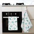 thumbnail image 4 of Sikiie Leaf Print Green Waffle Weave Kitchen Dish Cloth,Super Absorbent Kitchen Dish Towels 16*26 Inches for Dish Rags Washing Dishes, Drying Dishes, 4 of 7